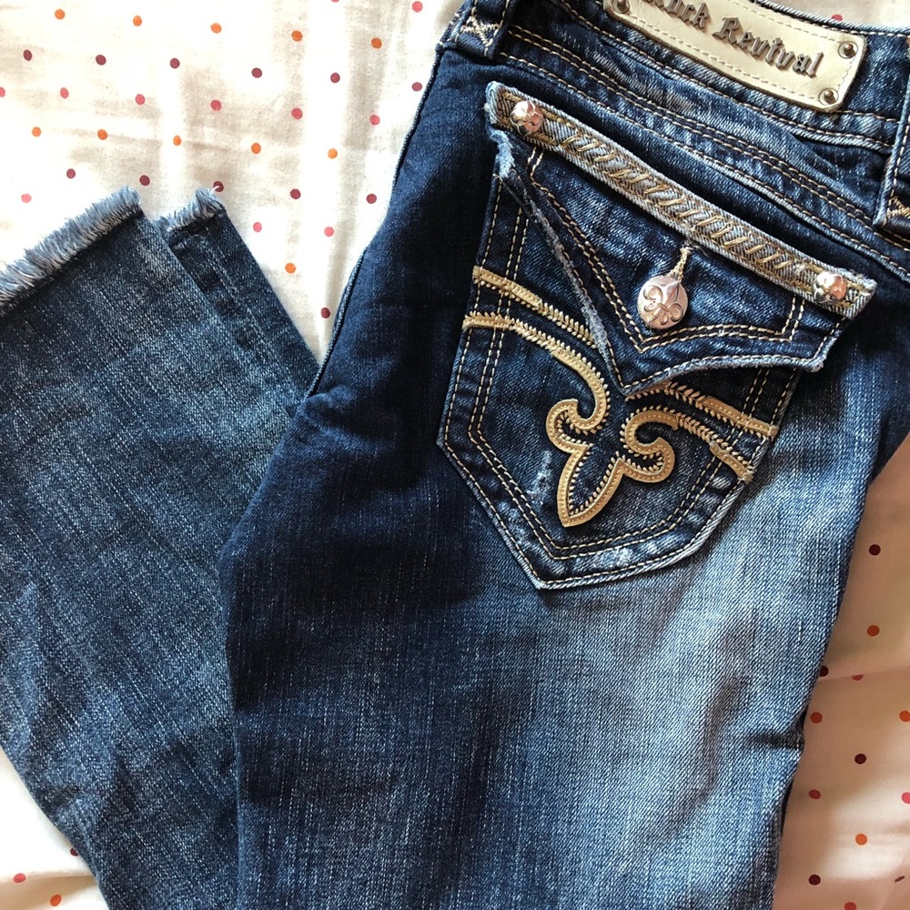 Rock revival capris